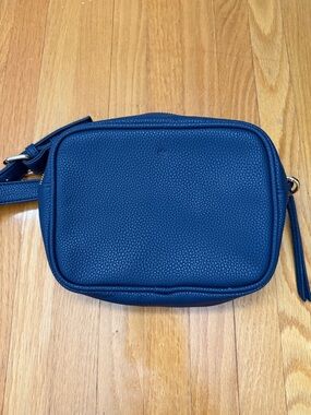 Ela Handbags Belt Bag Navy with Gold